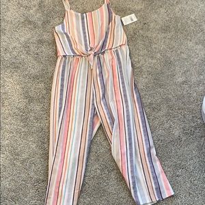 Colorful striped jumper